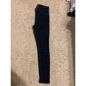 Just Black High Waisted Skinny Jeans